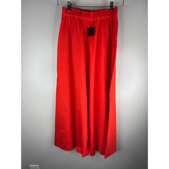 NWT COG THE BIG SMOKE Halo Semi Flare Maxi Skirt A-line One Size in Scarlet - Picture 5 of 6